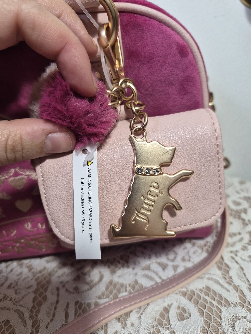 Juicy Couture Satchel - Picture 3 of 13